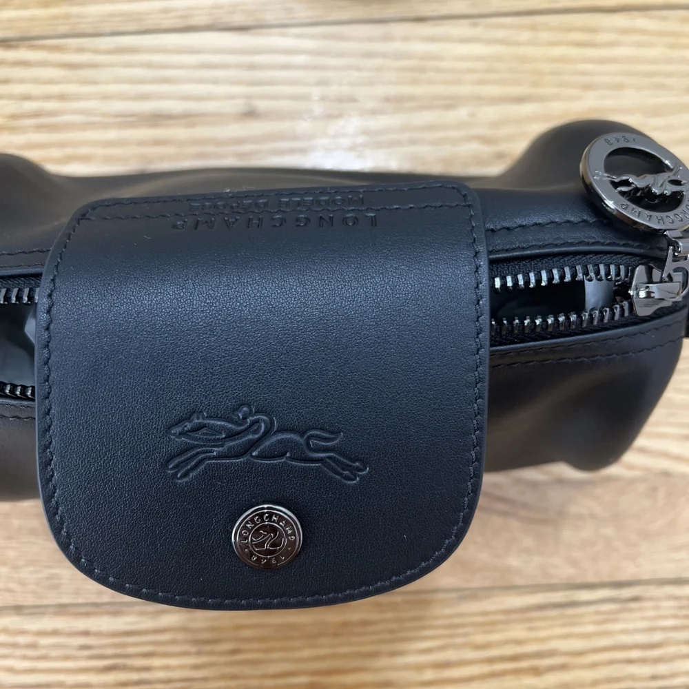 NEW LONGCHAMP Le Pliage Xtra XS Leather Bowling Bag - Picture 5 of 8